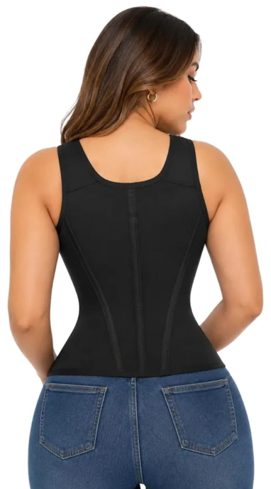 FAJA CHALECO CON SOSTÉN 12 VARILLAS