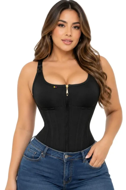 FAJA CHALECO CON SOSTÉN 12 VARILLAS